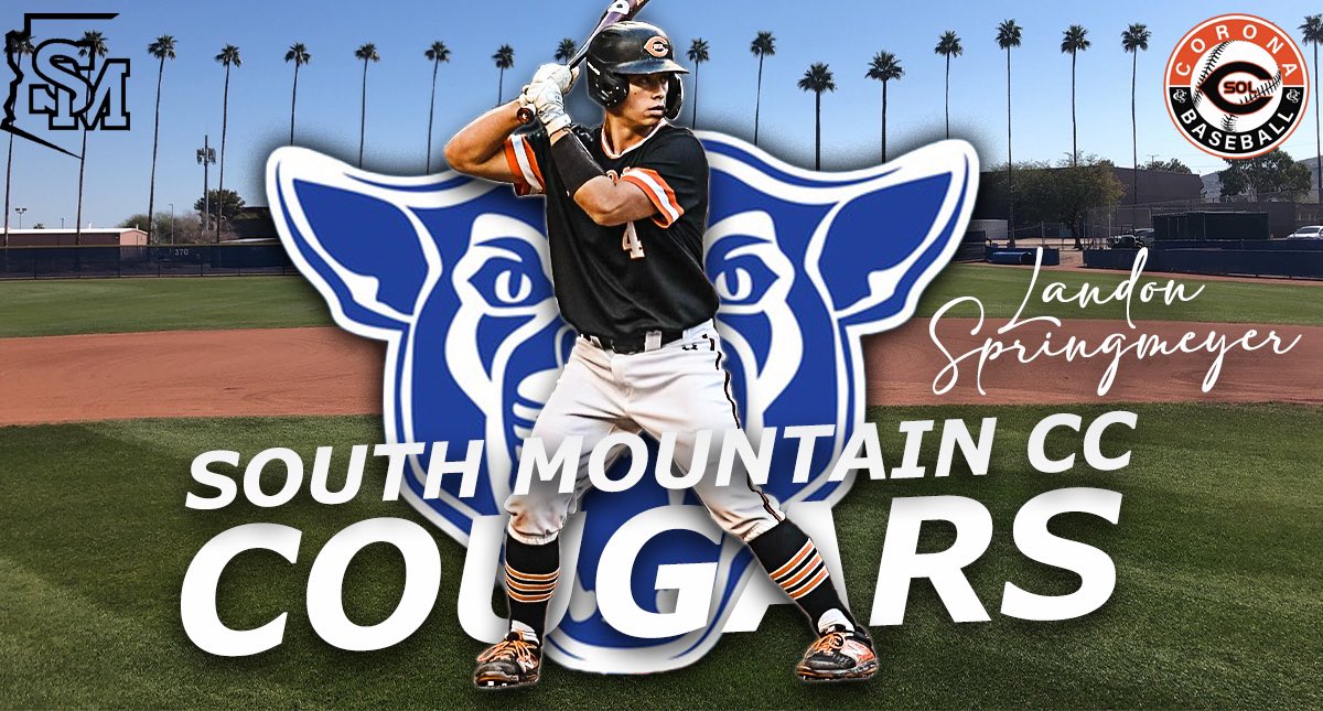 Welcome our newest 2023 commit! Landon Springmeyer, a Catcher from Corona Del Sol (AZ) HS. 

#DevelopU #TGHT #GoCougs🐾
