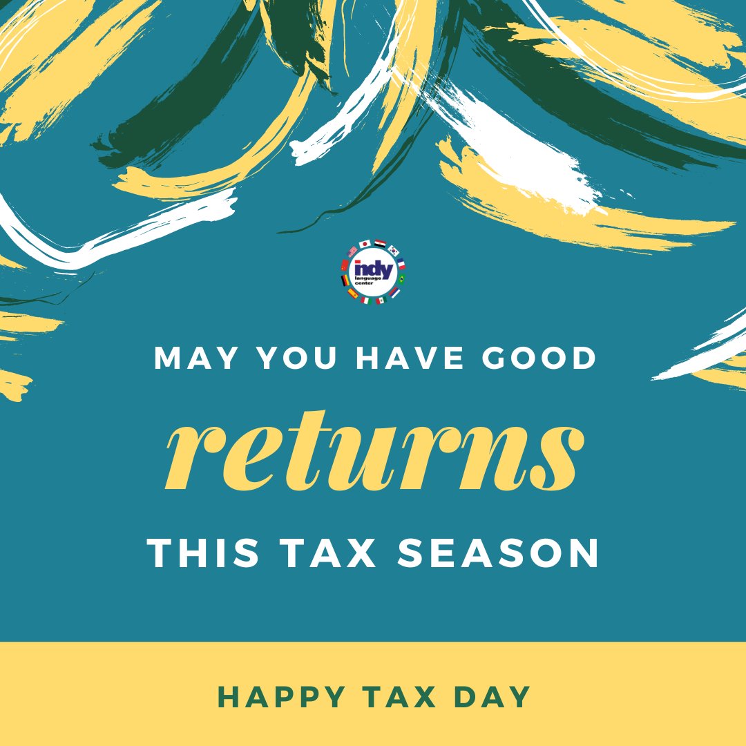 LanguageIndy's tweet photo. Remember not to order a strong drink for yourself as it can really make you forget the deadline for filing your federal taxes.🤣 Don’t miss this important day!

#TaxDay https://t.co/NH6fZNcjRq