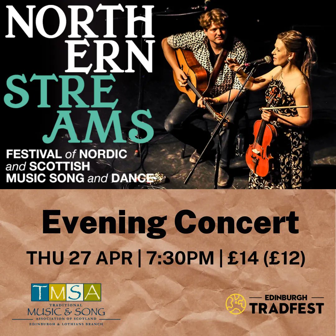ScotStoryCentre's tweet photo. @NorthernStream1 celebrates Nordic &amp; Scottish music, song and dance! This evening concert features @fromhock &amp; The Låtmores featuring Paul Sinclair on fiddle and accordionist Janeta Österberg @TMSAScotland @Edintradfest 
More info &amp; 🎟️ https://t.co/xVcg5goVmZ 
#WhatsOnEdinburgh https://t.co/WdqT0EbIKW