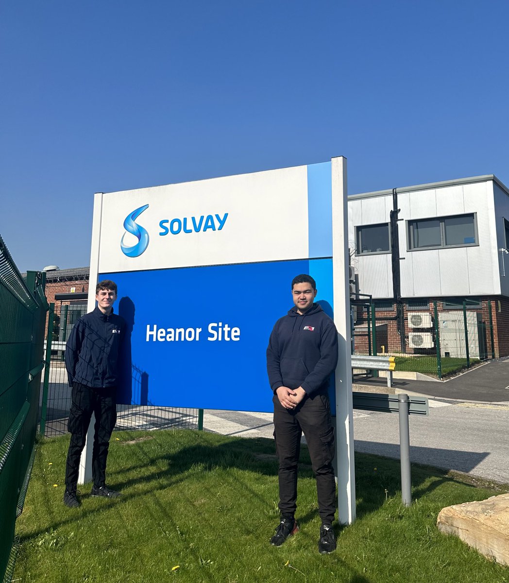 Today our Head of Composites and Head of Chassis visited <a href="/SolvayGroup/">Solvay</a> to collect prepreg composite material for our firewall. 
Huge thanks to Solvay for their support providing our prepregs this year!