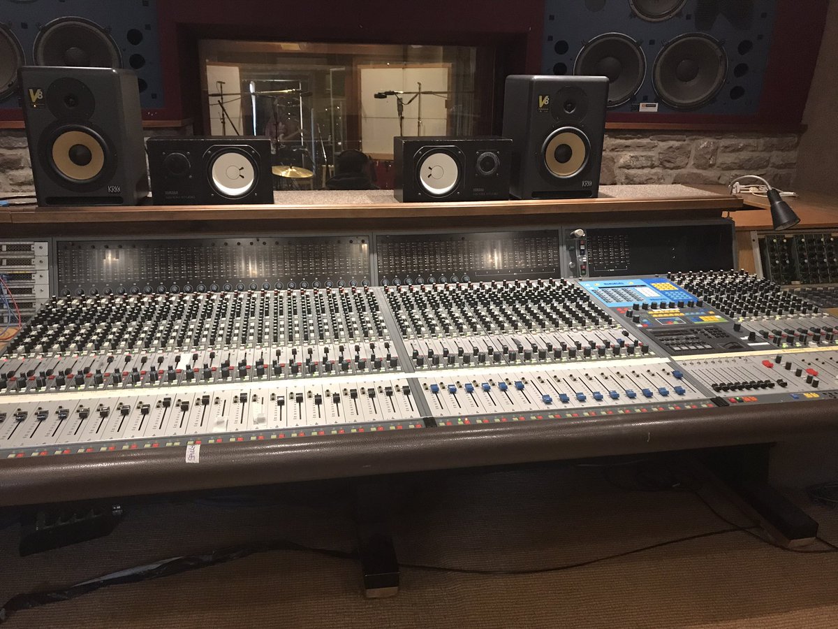 mattda_butler's tweet photo. Always a pleasure to be @Rockfieldstudio #recordingstudio #neveconsole https://t.co/MkCOdI8xTO