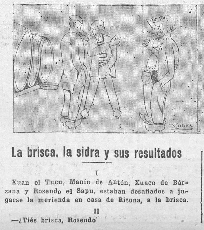 CelebresCoses's tweet photo. añu 1927: Ximpa (I) 

La brisca, la sidre y los sos resultaos

parte 1/5

#CelebresCoses #Asturies #oficialidá #amasueles #humor #LuisGarcíaGonzález #Ximpa #fabes #llacón #morciella #quesu #afuegalpitu #CarreteraAbaxuVa

más en: https://t.co/31VpBbWc9L https://t.co/uTioYR1ChR