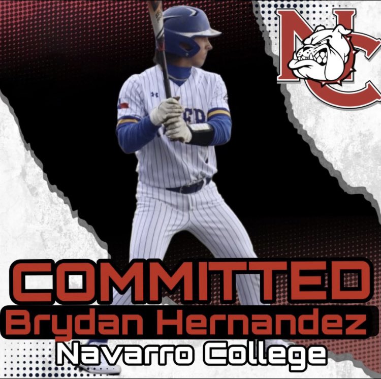 I’m excited to announce that I’ll be continuing my athletic and academic career at Navarro College! I would like to thank all my family , friends, coaches and teammates throughout the years that supported me through everything. @NavarroBaseball1