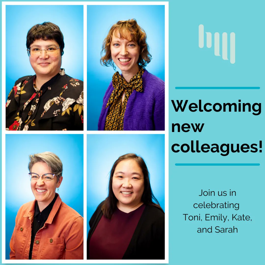 This spring, we've welcomed 4 new colleagues to our team! Join us in officially welcoming Toni Geurts, Emily Scott, Kate Vickery, and Sarah Xiong to the Headwaters community!

We are thrilled to have new colleagues on our team! Get to know them: headwatersfoundation.org/about/staff/