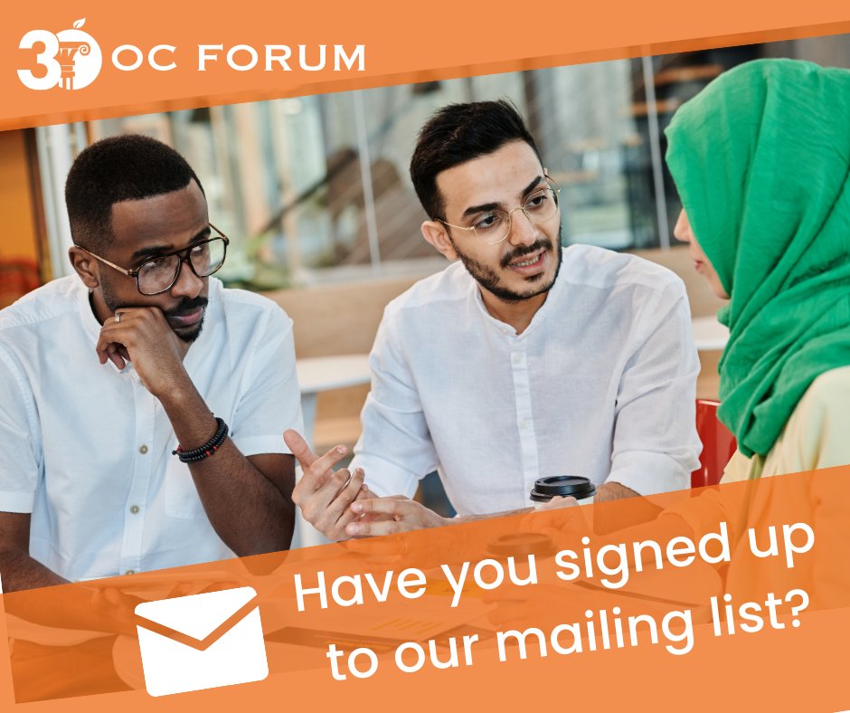 Want the latest updates on our events sent directly to you? Sign up for our newsletter by visiting ocforum.org
#OCForum #orangecounty #jointheconversation