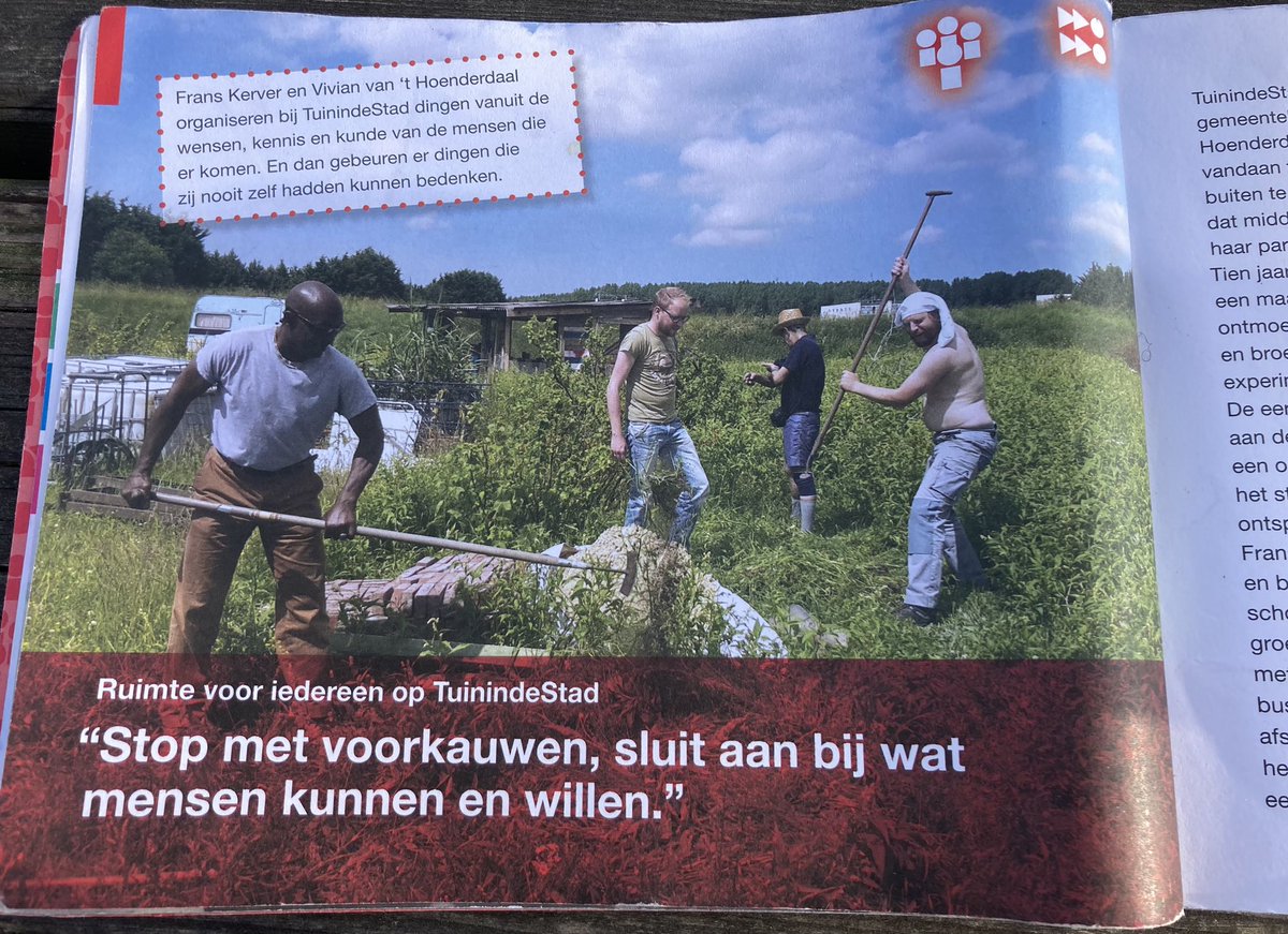 studioMARCHA's tweet photo. Mooie wijsheden van onze @vetteviscom in t ABCD-boekje van @VSBfonds
‘organiseer vanuit de mensen, heb grote ambities, droom, zet kleine stappen en houd vol’
#programmaSAMEN #desamenmakerij https://t.co/gqH8vJShrZ