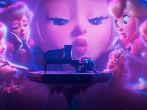 levmauc's tweet photo. PEACHES de la película SUPER MARIO BROS se encuentra entre las listas de 'lo más escuchado' del mes a nivel mundial, colándose incluso en el top 100 de 'Billboard Hot 100'. https://t.co/yy3szH5JTL