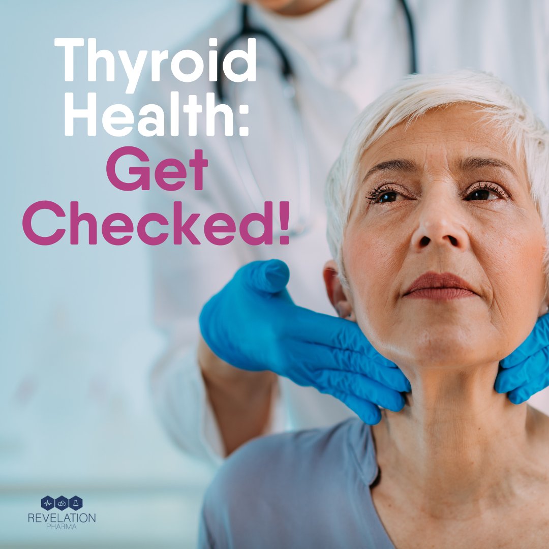 InnovationRx's tweet photo. When's the last time you had your thyroid health checked? Don't neglect this critical gland. A simple test can be sure it's doing its job, and your pharmacist can recommend ways to keep it healthy (and to give it a helping hand). 
-
#compounding #compoundingpharmacy #thyroid https://t.co/Na0rpMiWoC