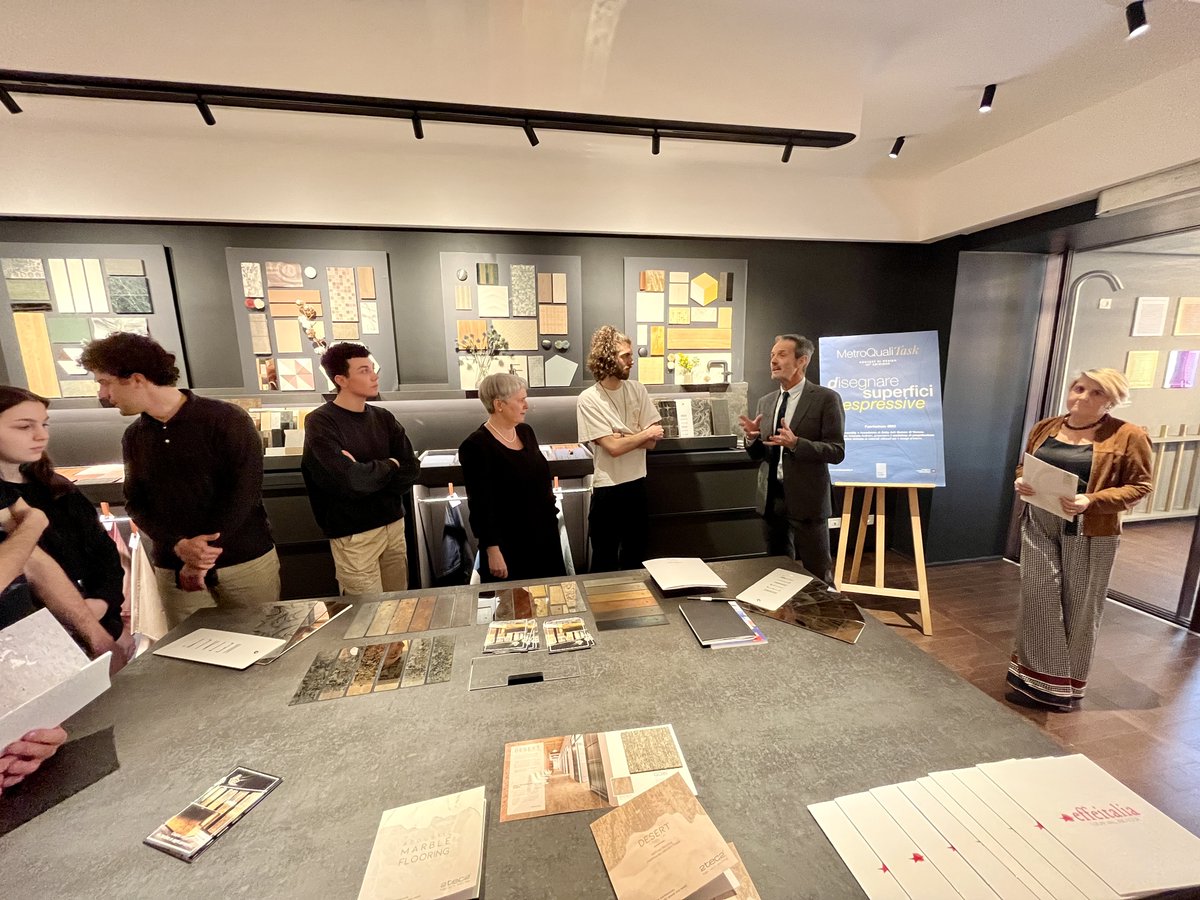 MetroQuality's tweet photo. Un'altra bella iniziativa di #MetroQuality presentata oggi in occasione della seconda giornata della #MilanoDesignWeek, il #MetroQualiTASK, iniziativa nata per creare opportunità di incontro tra giovani creativi e aziende.
#MDW #DesingWeek #Design https://t.co/K1NeIh0WGX