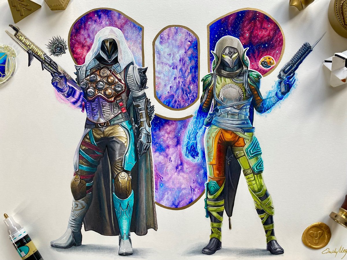 ☽ EmilyMegan Art ☾ tweet media