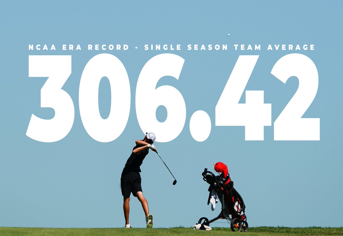 Keep moving down! 

The 2022-2023 Cardinal men set a new NCAA era team scoring record and drop the team average by seven strokes from last year.