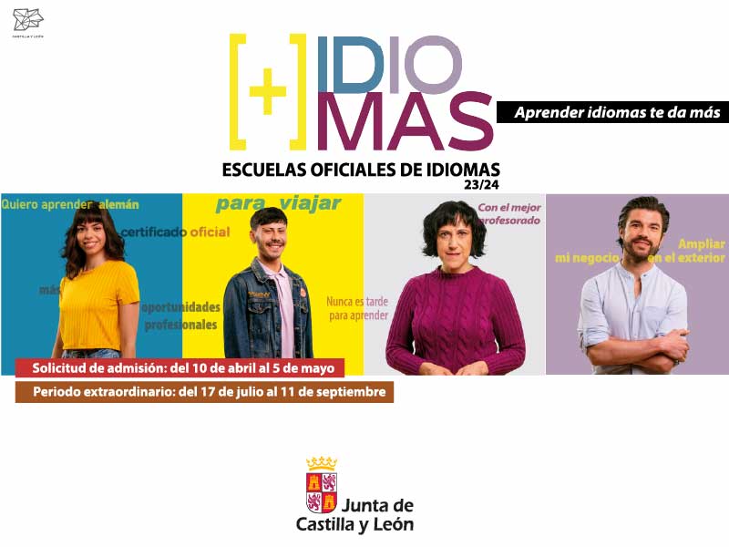 EOI_AVILA's tweet photo. ¡IMPORTANTE! Plazo de inscripción para el cuso 2023-2024 ya ABIERTO: https://t.co/PYDNsClCu5 https://t.co/nmJyHi6drU