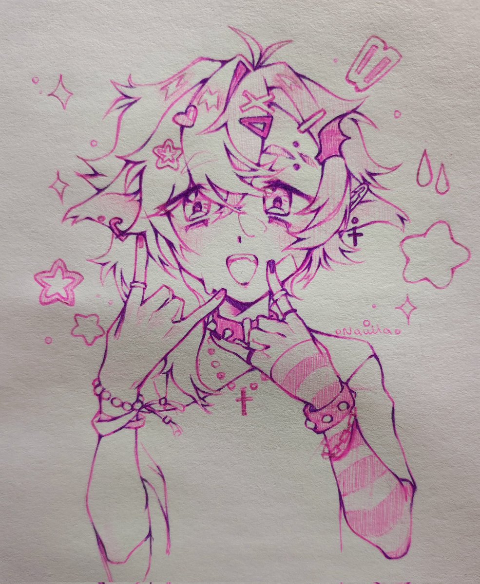naulla3's tweet photo. 🌸🤟😎

»#art »#artist »#traditionalart »#oc »#originalcharacter https://t.co/sVEpJqltBC