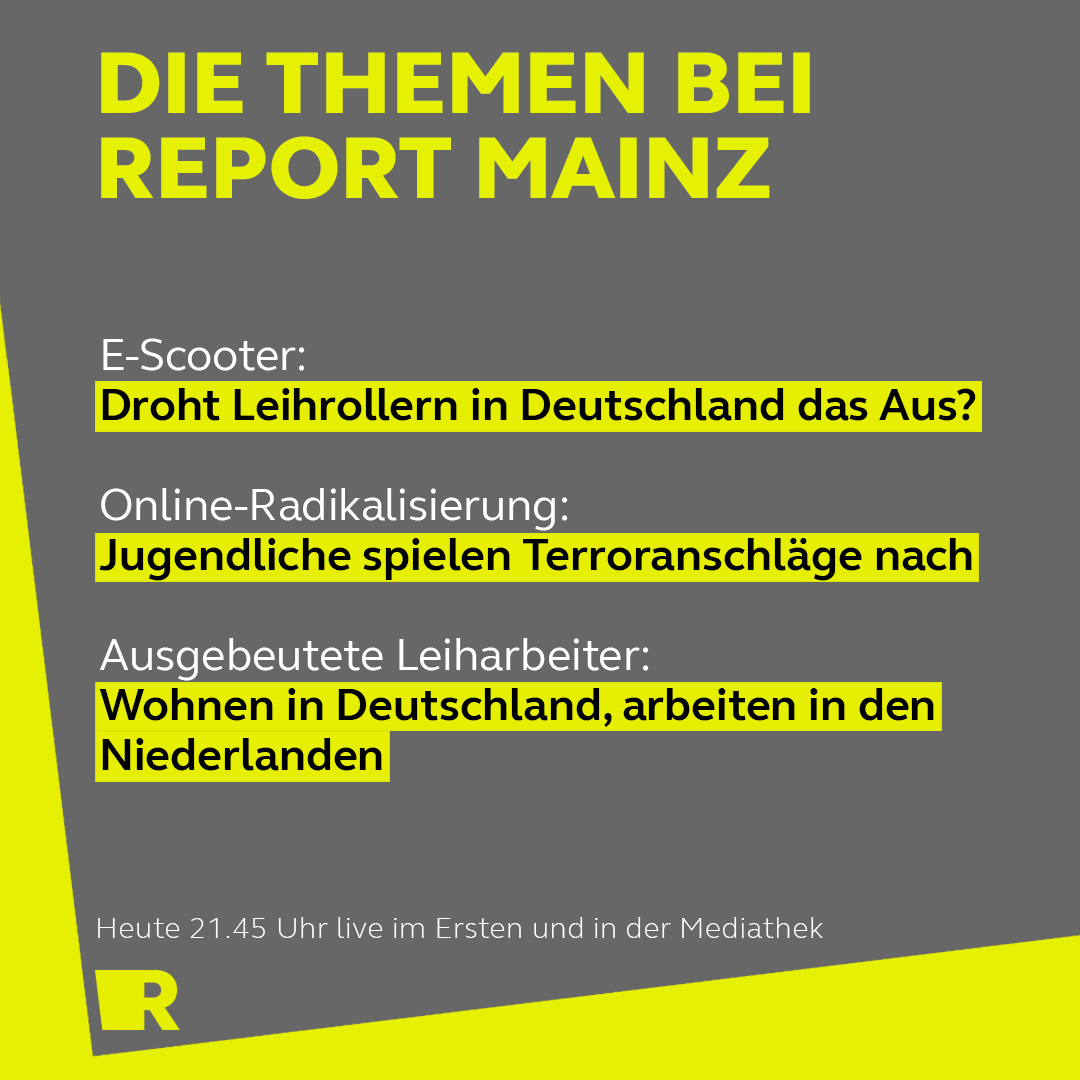Klimasünder und Chaosfaktor statt echte Alternative zum Auto – beenden wir wie Paris jetzt den Hype um #Escooter? Das und weitere Themen, heute um 21.45 Uhr live @daserste und in der #ardmediathek