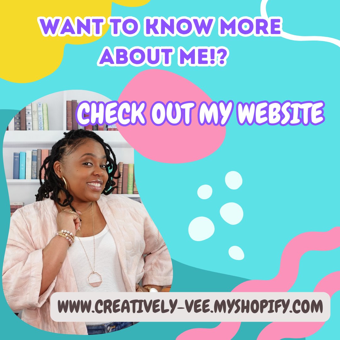 Want to know more about me? Check out my website!
Link in bio ☺️