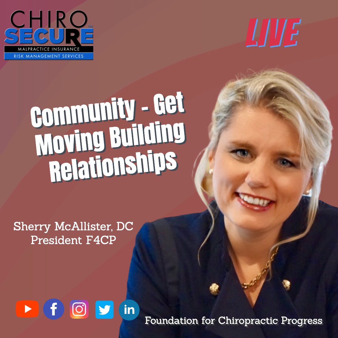 ChiroSecure's tweet photo. Next Step A Community Program
Twitter: https://t.co/nu2I5kzChR
#chiropractic #chiropractor #malpracticeinsurance https://t.co/mlfSUFTKUw