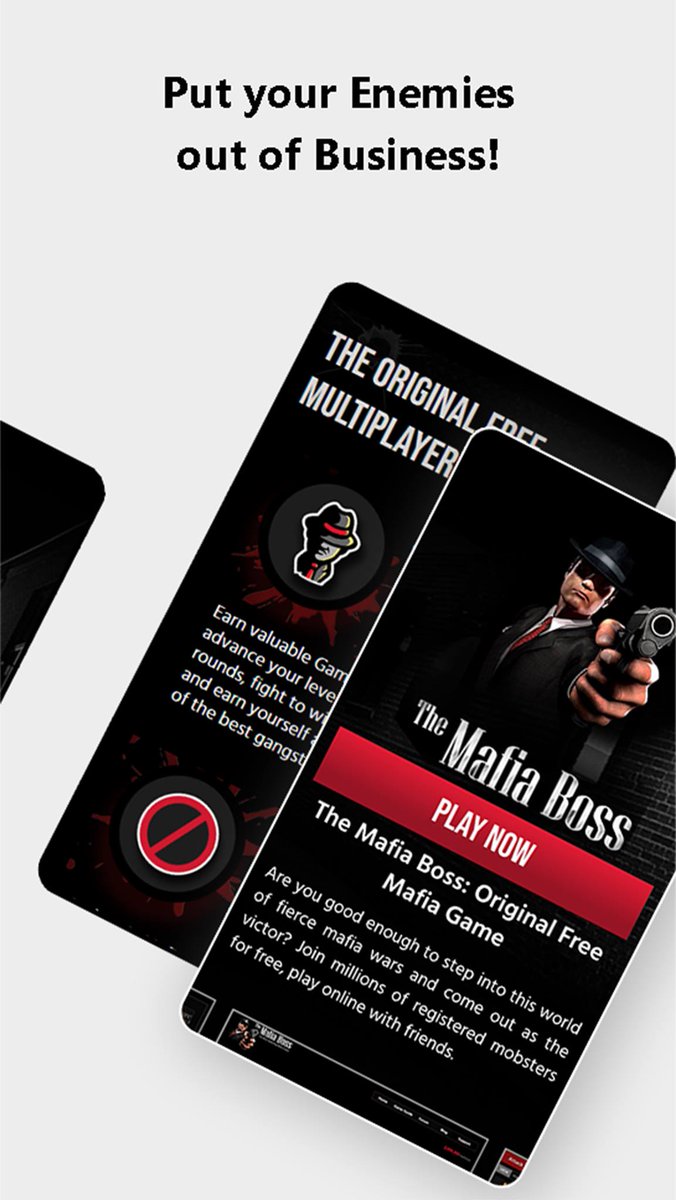 The_Mafia_Boss's tweet photo. Join our Free Online Multiplayer Mobile and Desktop Game Now! Recruit your crew and rise to the top at https://t.co/IU6iKK5Ryx or download the https://t.co/XgdKGYo51G
#themafiaboss
#TMBShock
#MMORPG #MafiaGame
#MAFIA #AddictiveGames #onlinegames #Androidgames https://t.co/wiqVa4AuJj