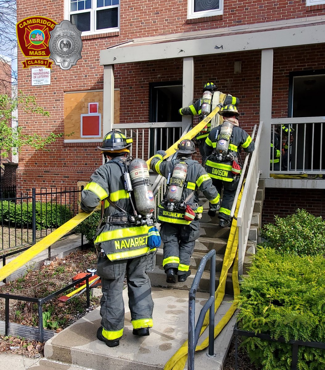 Cambridge Fire Dept. on Twitter "II) Advancing & Handling Hose Lines