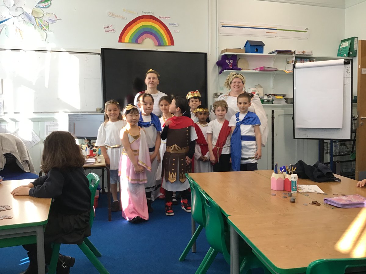 Year 3 had a great day to launch their Gods and Mortals topic.