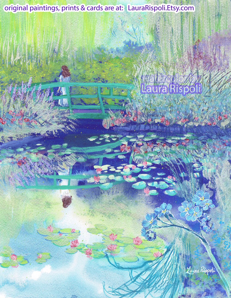 LauraRispoliArt's tweet photo. Please Retweet🙏my new painting. An #Outlander Traveler brown haired lass holding a book. I love #Scotland &amp; #France &amp; #Monet is my favorite painter. One of my good friends traveled to Scotland today, inspired by our favorite #books, thank you @Writer_DG💛 https://t.co/lYHFbDxAF3 https://t.co/cpKC7NdLHb