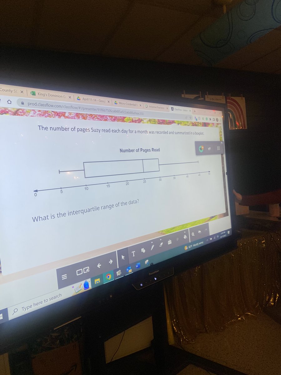 BensonVoss's tweet image. Yesterday we brought back #Classflow to our comparing boxplots lesson. We were happy that it worked with no issues! We may have to utilize it even more. #engagement