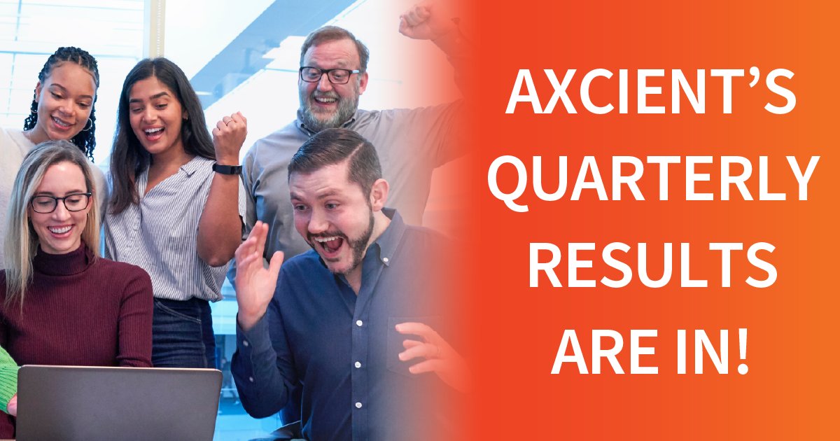 Axcient's tweet photo. In Q1 we achieved record growth, delivered significant product updates, and added best-in-class talent to our executive team! We're starting 2023 off right! https://t.co/PajpkWtTGa
#2023Results #Axcient #Innovation https://t.co/VZs7aPjQqY
