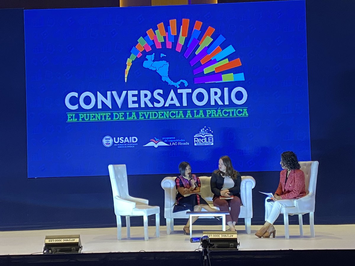 Panel “El puente de la evidencia a la práctica” con Sarah Stanton de <a href="/The_Dialogue/">The Inter-American Dialogue</a> y Olga Orellana de <a href="/oei_guatemala/">OEI Guatemala</a> <a href="/RedLEI_org/">RedLEI</a> / Fortalecer la lectura =factor clave para el aprendizaje a lo largo de la vida 📗📘📚📚📝📖