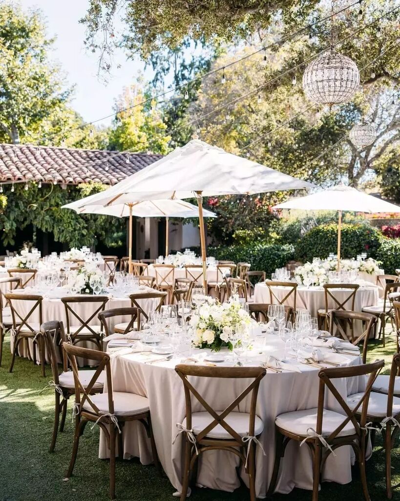 Let us create the perfect wedding celebration for your dream day 🤍✨

Design, Planning, Floristry: @burlapandbordeaux
Photography: <a href="/scottclarkphoto/">Scott Clark</a>
Video: @jeremyfosterfilms
Venue: @quailranchevents
Linens: <a href="/dreamsamerica/">Dreams America Linen</a>
Band: @downbeat.agency
Cake: @chefsvengarrett
Photo Bo…