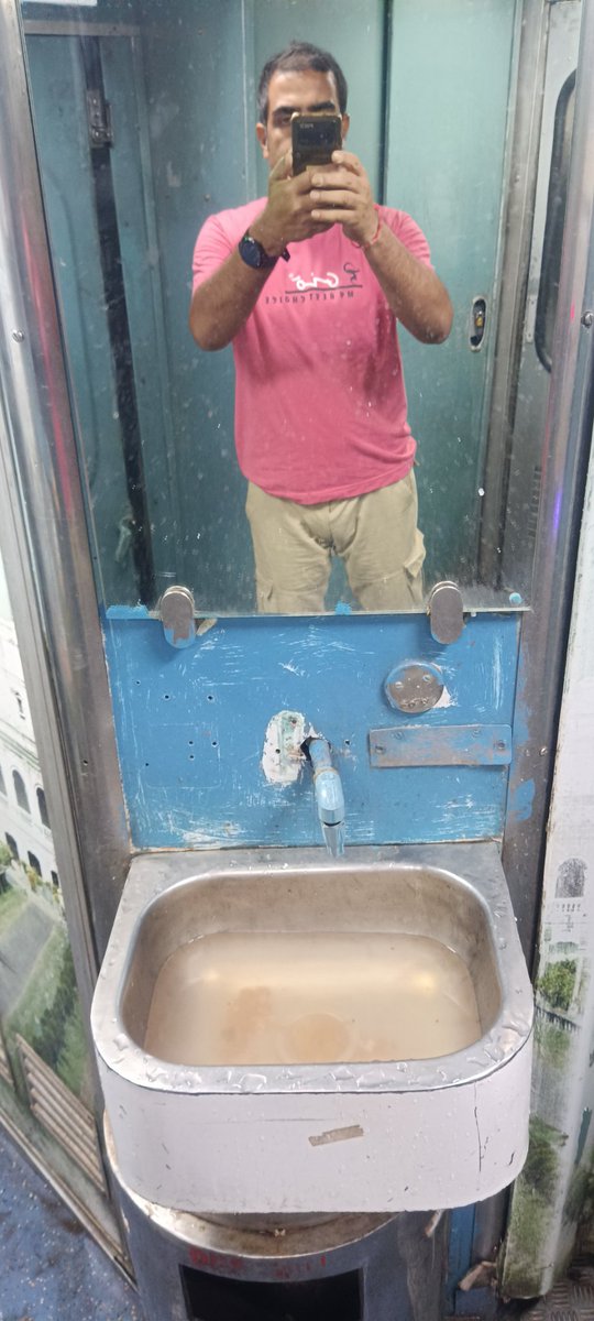 debajitsar's tweet photo. @AshwiniVaishnaw  Travelling  PNR-6314398860
Trn:15639
Dt:18-04-23.
Worst experience Sir.  AC 3, So darty.  Can't explain. Lots of cockroach.  Disgusting. https://t.co/PnV7HsgEYx