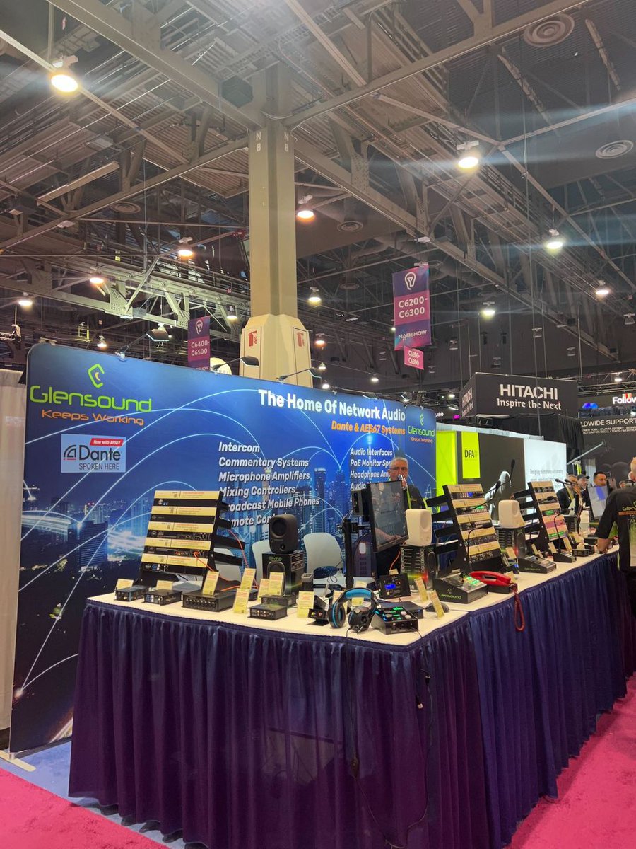 tmsystemsau's tweet photo. Come and see the latest from DataMiner including custom APPs!

Glensound has new products available on display for Dante, AES67, Commentary, Intercom and More.

Book appointments - https://t.co/QlqAQlTjFY 

Checkout the GLENSOUND range on TMS ONLINE - https://t.co/wLG4OJSy4O https://t.co/sSI3GP6pp5