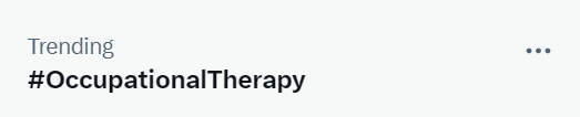 CAOT_ACE's tweet photo. We're so excited to see #OccupationalTherapy trending on @Twitter today!

Congrats OTweeps, let's keep increasing awareness about our profession- every tweet counts ����

#OTworks #occupationaltherapist #OTA #OT365
@PublicAffRCOT @AOTAInc @otaust @thewfot https://t.co/SWDIAq5ZEO