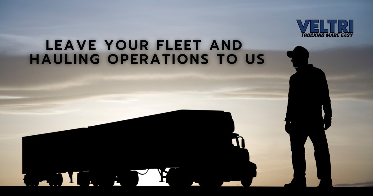 Running a business is hard enough! Leave your fleet and hauling operations to us! Learn more about our dedicated contract services on our website. bit.ly/2I4gbZr #Veltri #Hauling #VeltriInc #VeltriDifference #Trucking #TruckFleet