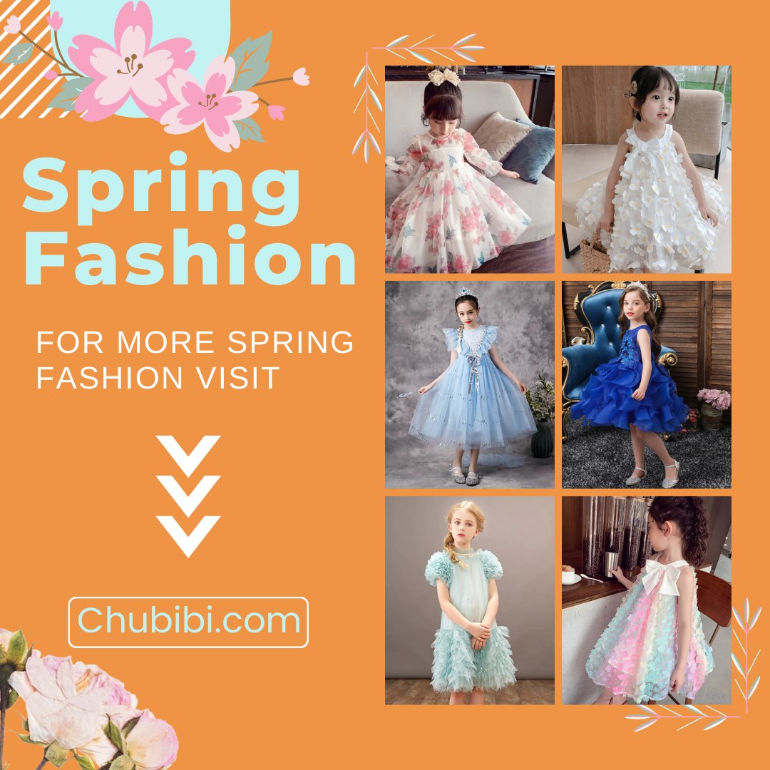 ChubibiWorld's tweet photo. Doesn't your kid's wardrobe need a little something extra to spice it up this #SpringSeason? We recommend these  Dresses, which feature a comfortable, casual outfit with a fun twist. 

🥰Your daughter will feel like royalty in these beautiful dresses.

 https://t.co/Hd4hPA9HEi https://t.co/tfxoPjPv5b