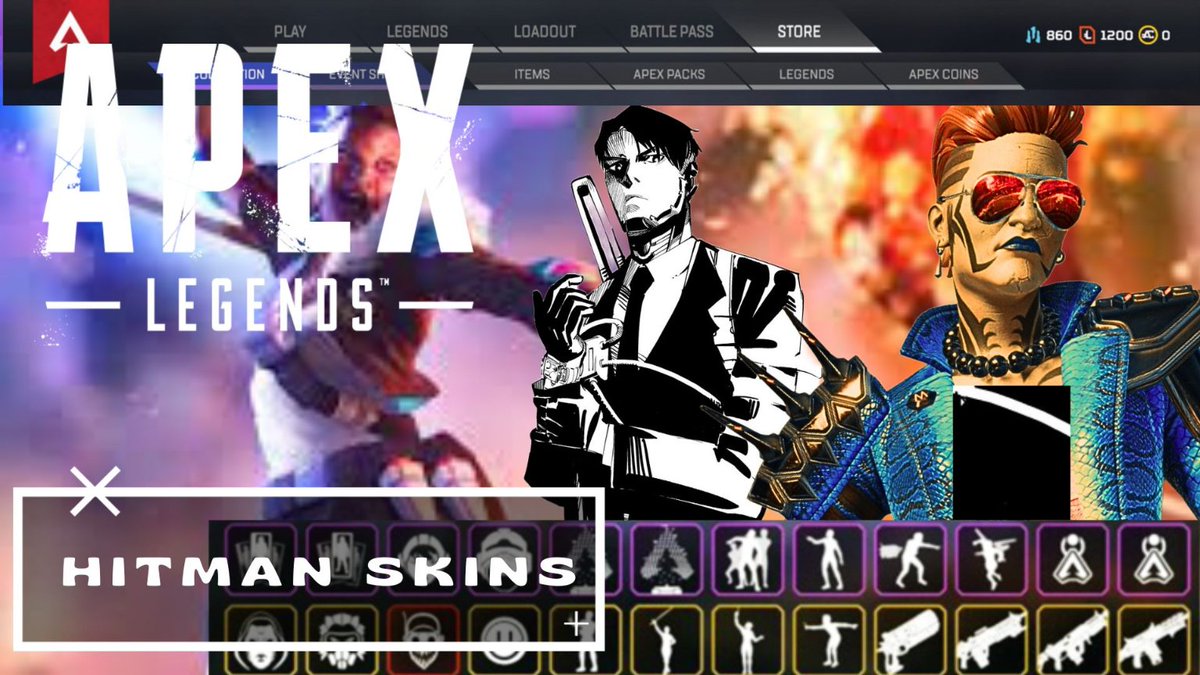 DragonSlayer22Y's tweet photo. New "Hitman" Collection Event &amp; Heirloom Event - Apex Legends Season 17 https://t.co/3brCUOVJii https://t.co/2SsvK44bT2