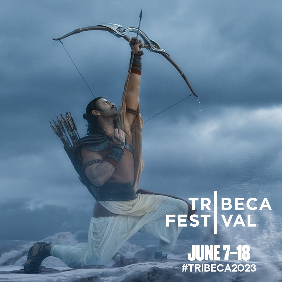 omraut's tweet image. Beyond Excited and Honored! Adipurush, the epic saga of courage and devotion, is set to make its world premiere at the prestigious #TribecaFestival on the 13th of June in New York.