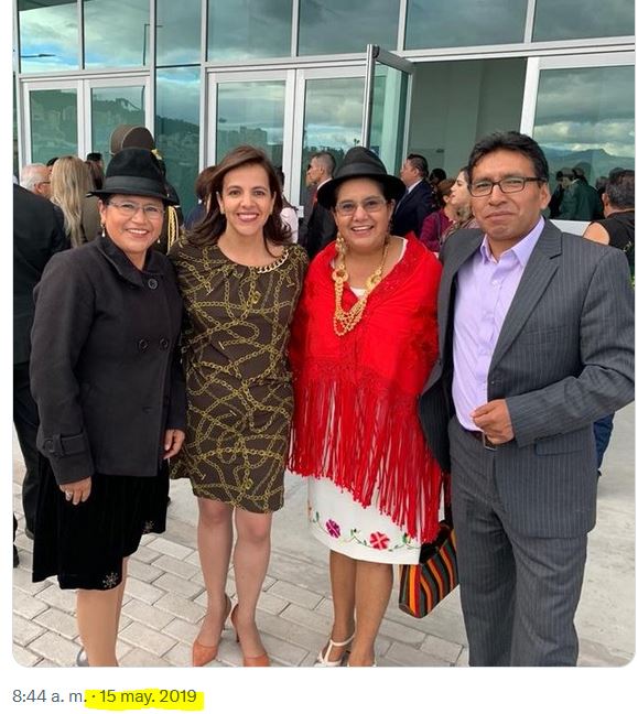 MartinezMolinaM's tweet image. Les falta incluir está foto entre @Cecivelasque, @lourdestiban1 y la autora intelectual de los crímines de octubre de 2019, @mariapaularomo.  ☠️👇