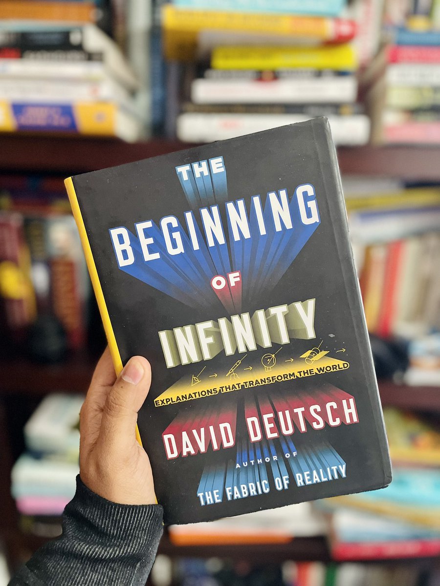 readswithravi's tweet photo. 12 Amazing Books that will make you Smarter 🧵

1) The Beginning of Infinity by David Deutsch https://t.co/IGkhdxQx61