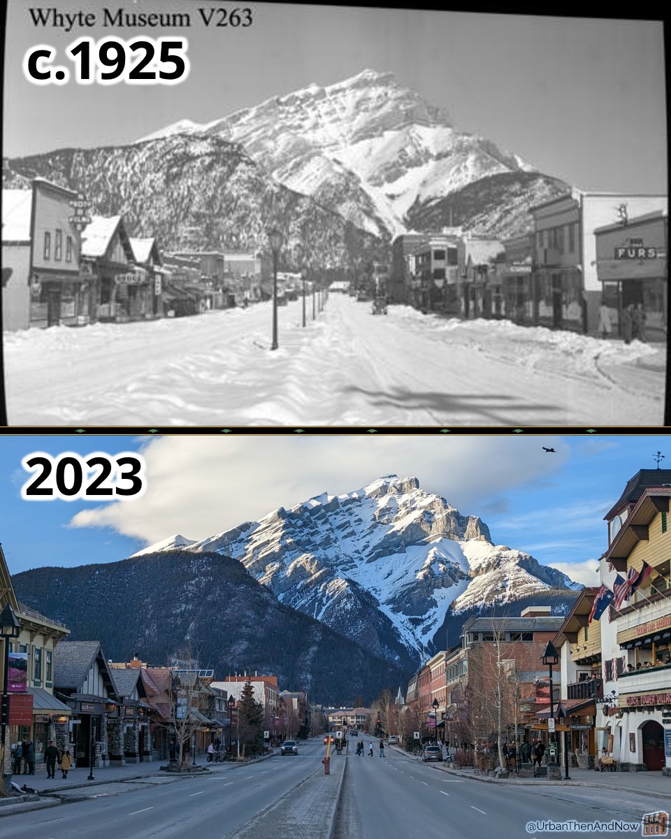 Urban Then and Now 🍁 tweet media