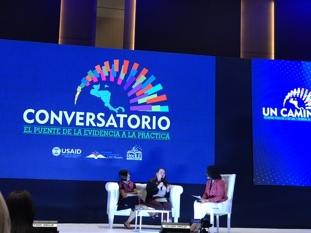 Sarah Stanton de El Diálogo Interamericano “ la formación inicial docente es un tema clave y la lectoescritura inicial debe ser incluida”. #EducacionGT