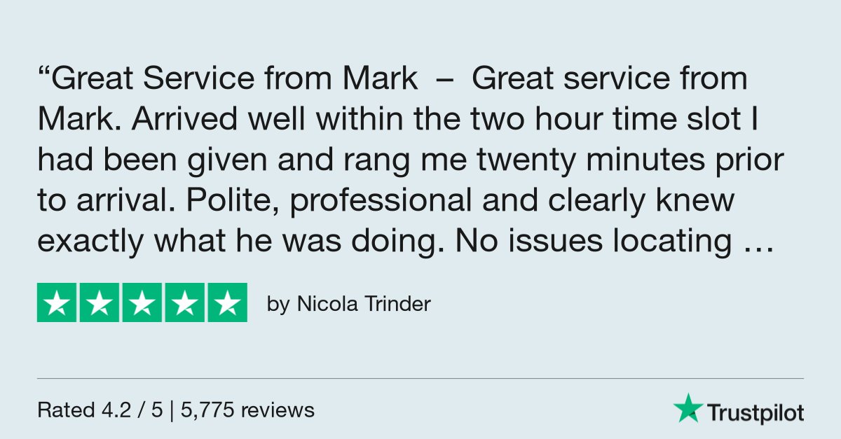Nicola Trinder gave Aqualisa Showers 5 stars via #Trustpilot trustpilot.com/review/www.aqu…