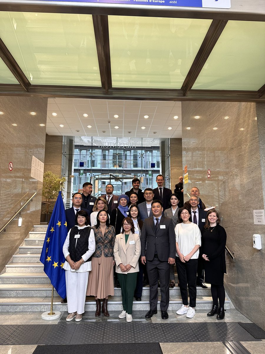 PeretoKg's tweet photo. Grateful to have met with experts from @EU_Commission DG International Partnerships #SWITCHAsia and DG Environment during our study tour in Belgium and Netherlands. Thank you for sharing valuable insights on EU green programmes #ERE #SCP @scp_centre @switchasia https://t.co/wwuKOYyeNU