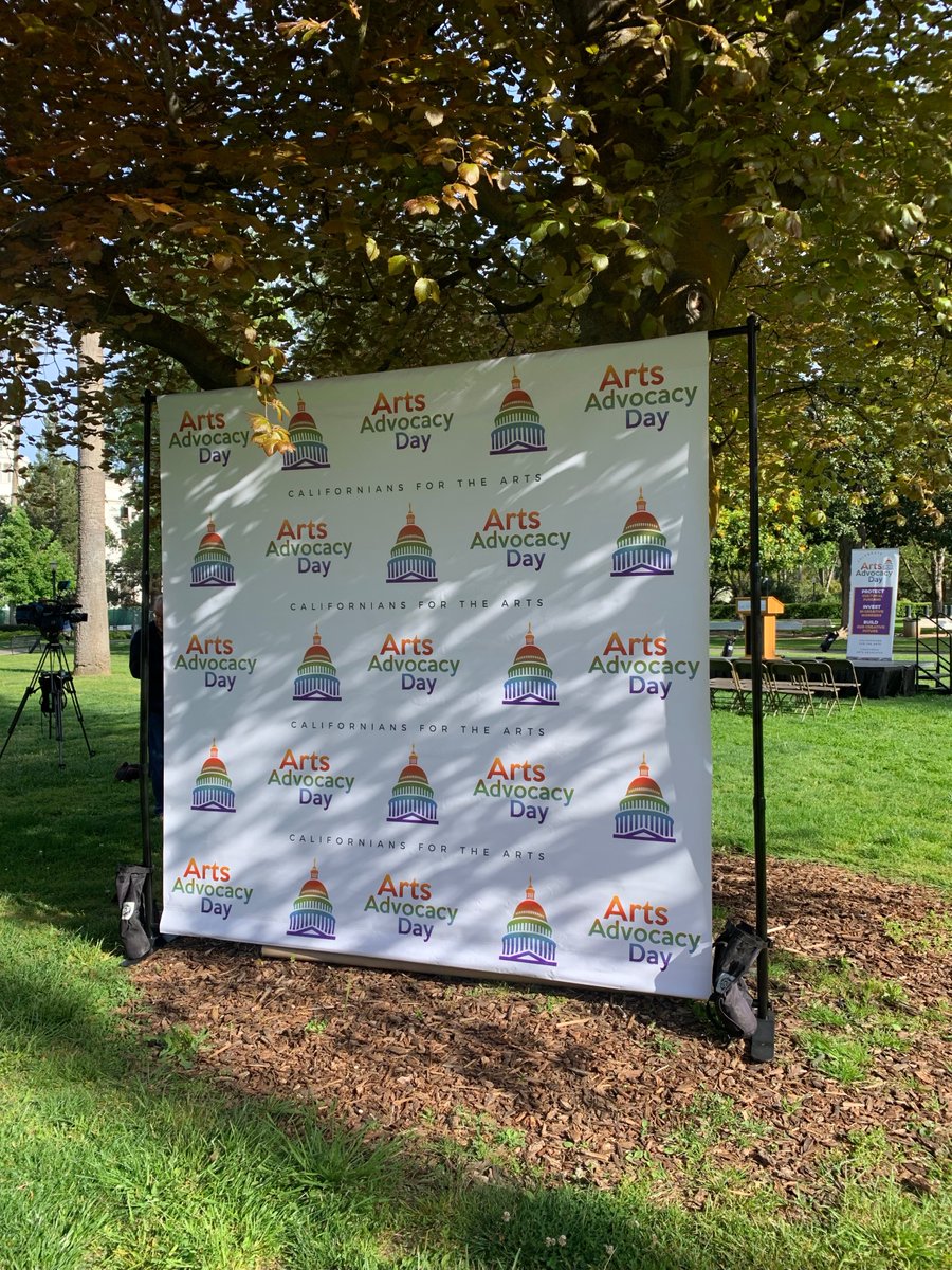 CAfortheArts's tweet photo. TODAY IS ARTS ADVOCACY DAY! 🎉✨ We're just getting started! Meet us at the California Capital near the park. 🌳 #artsadvocacy #ARTinALL https://t.co/arDmFLpsib