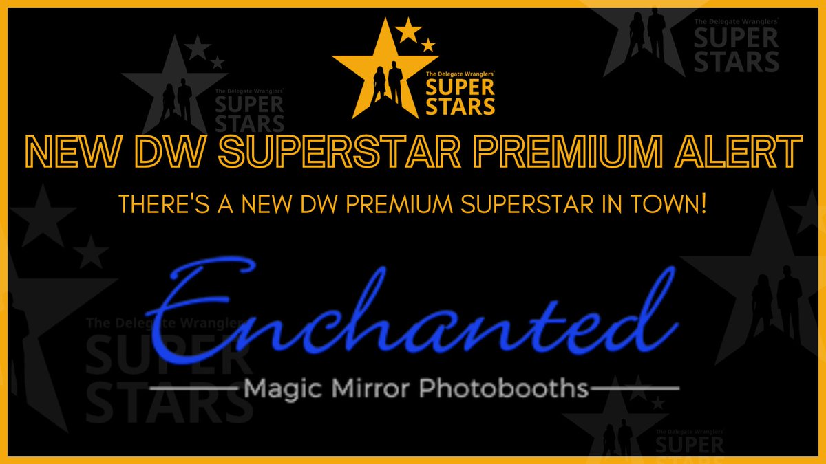⭐ ANNOUNCING OUR LATEST PREMIUM SUPERSTARS - <a href="/enchantedmirror/">Enchanted Magic Mirror</a> 
Check them out here and if you've worked with them, leave them a Superstar Review: thedelegatewranglers.com/enchanted-phot…
#dwsuperstar