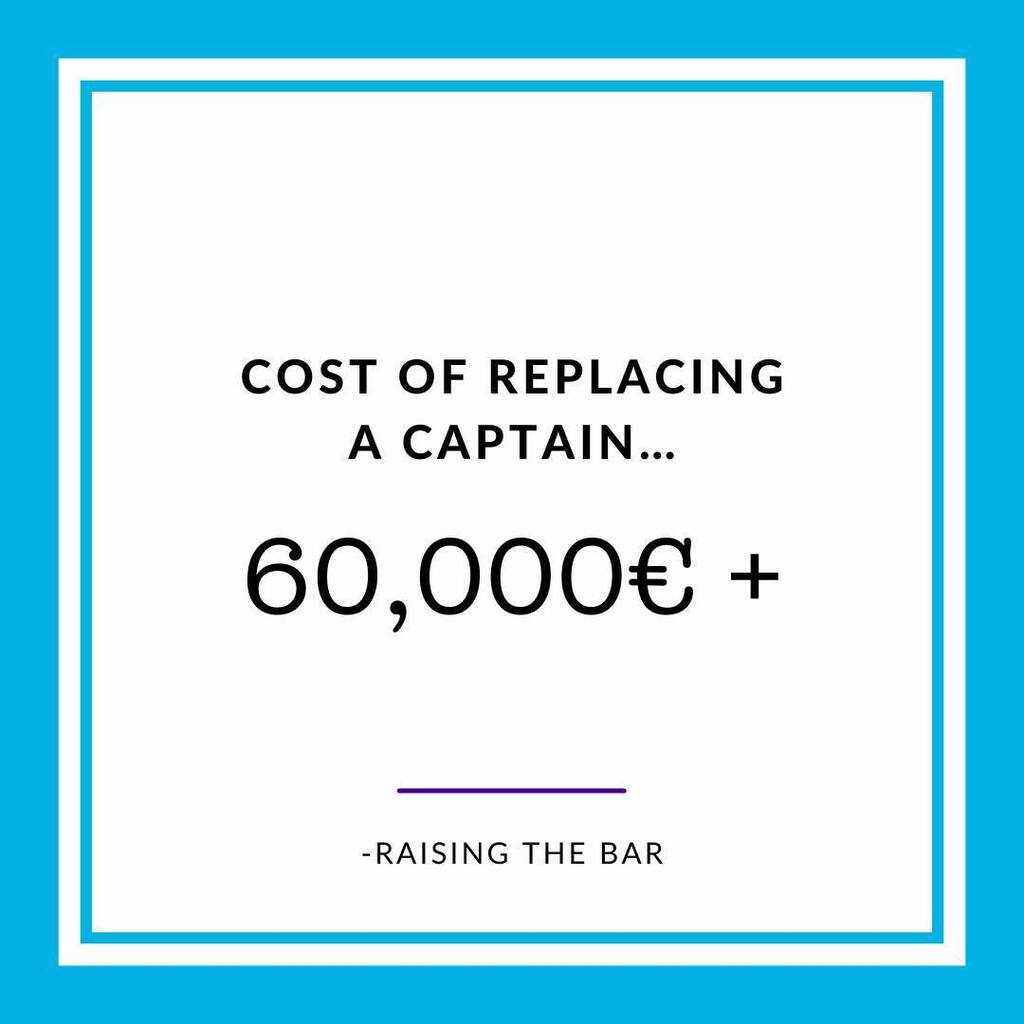 Our recent crew survey revealed that the estimated replacement cost of a captain is 60,000€ or more, not to mention the impact it has on the crew dynamic and the owner. 
According to our research, 73% of captains will stay for their owner. 

Comments include… “a “ reasonable…