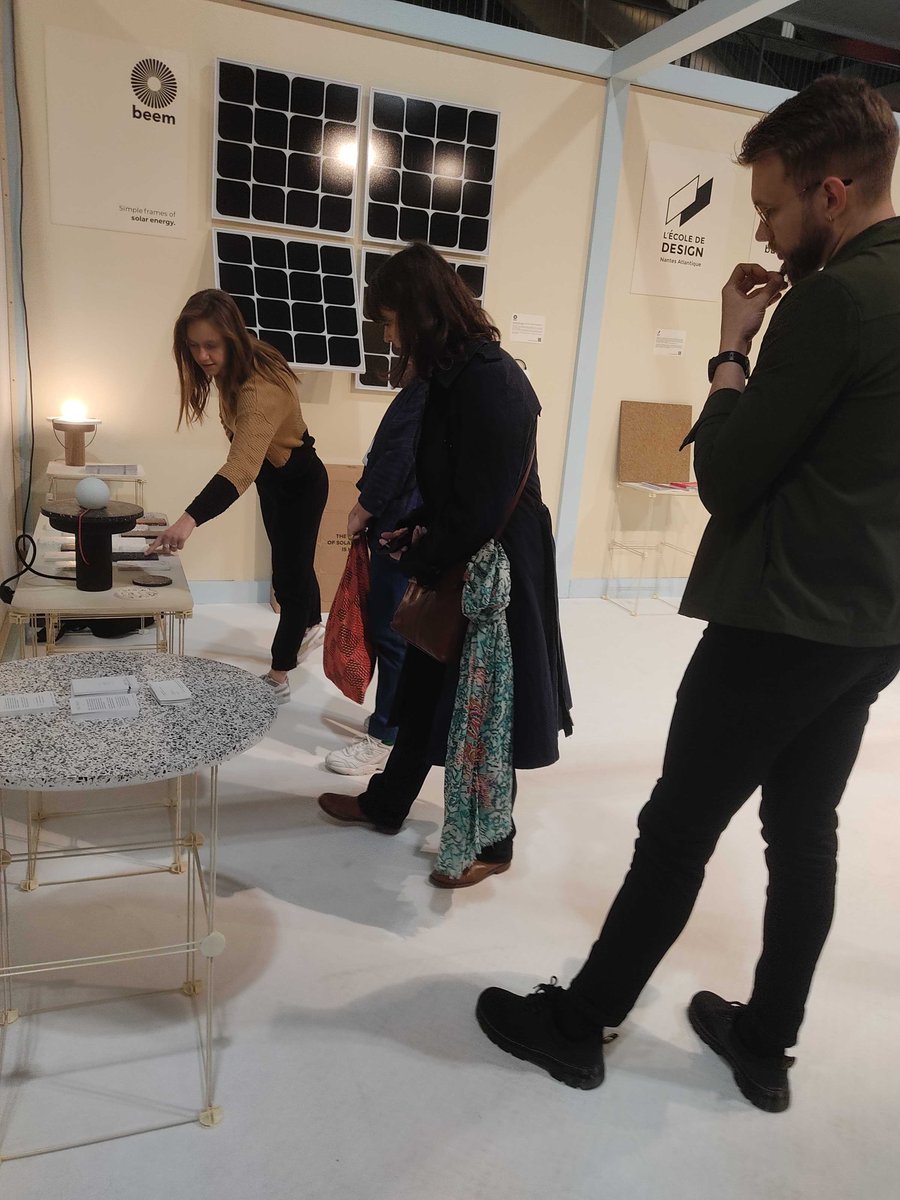 👉 RDV pour au Stand A06 pour découvrir l'école et 3 entreprises exemplaires en matière d'#écoconception : Beem Energy avec Marie Bal-Fontaine, <a href="/insteadmobilier/">Instead</a> avec Franck Grossel et Malàkio avec Morgan Guyader