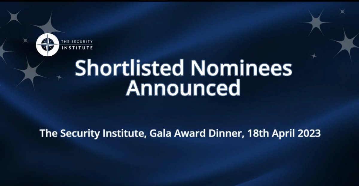 TerriscopeApp's tweet photo. The team are on their way to the 2023 Security Institute awards

We are excited and honoured to have been nominated for the security product of the year… fingers crossed! 

#Terriscope #UnderstandTheThreat #Security https://t.co/yR8yEQnO4J