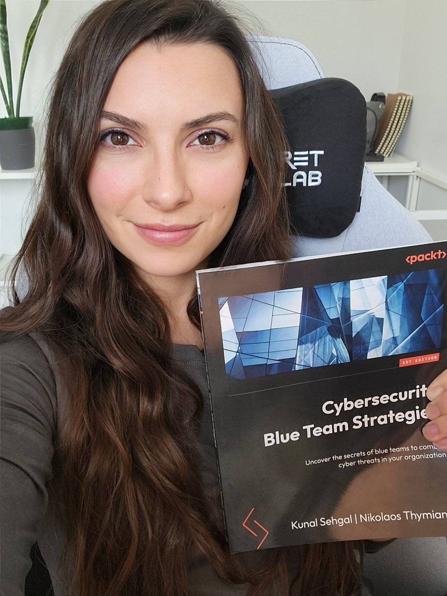 4n6lady (@4n6lady) on Twitter photo 🎉GIVEAWAY🎉
I am giving away 10 e-book copies of Cybersecurity Blue Team Strategies! 🤩
Enter by following, commenting, and RT!
Winners will be randomized on Friday, April 21st at 5PM EST. 🥳
Book: packt.link/aNjMo
<a href="/PacktPublishing/">Packt Publishing</a>
<a href="/KunSeh/">Kunal Sehgal</a> <a href="/nickth9/">Nick Thimiamis</a> 🎉GIVEAWAY🎉
I am giving away 10 e-book copies of Cybersecurity Blue Team Strategies! 🤩
Enter by following, commenting, and RT!
Winners will be randomized on Friday, April 21st at 5PM EST. 🥳
Book: packt.link/aNjMo
<a href="/PacktPublishing/">Packt Publishing</a>
<a href="/KunSeh/">Kunal Sehgal</a> <a href="/nickth9/">Nick Thimiamis</a>