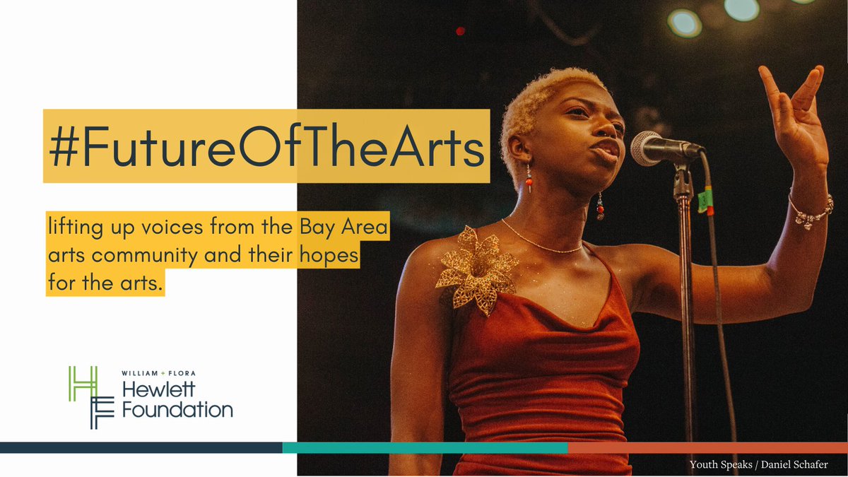 Hewlett_Found's tweet photo. The arts community has shown incredible resilience as they've adapted to and overcome challenges related to the pandemic. With the worst of it hopefully behind us, we'd like to lift up the voices of the #BayArea arts community and their hopes for the #FutureOfTheArts ♥ https://t.co/QMZCVoFO3Z