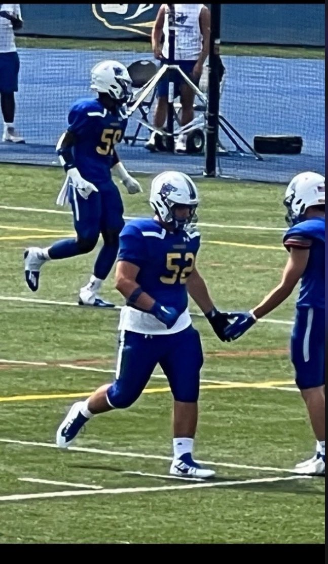 wagnerfalconsfb's tweet photo. Day 4 of #FalconsAtTheNextLevel goes to @MarkNapoletano ! Mark is currently finishing up his freshman year at @ALFREDSTATEFB ! At Wagner, Mark was a captain and leader of his team! Good luck this upcoming season 🫡👀 https://t.co/3Py6A1k1B9