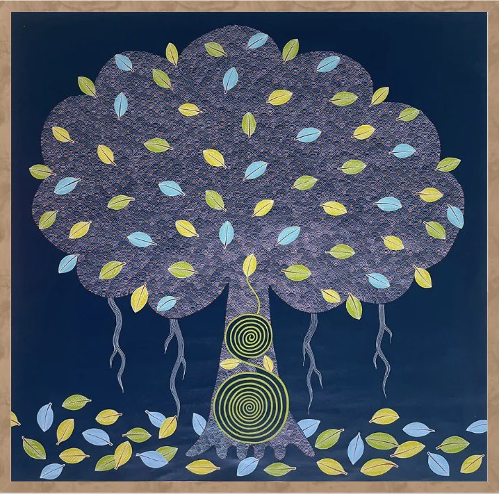 memerakisocial's tweet image. Can you guess which Gond Art painting represents our theme of the week? Take a closer look at these beautiful artworks and let us know in the comments! #GondArt #IndianArt #MeMeraki #ThemeOfTheWeek #GuessThePainting #worldheritageday